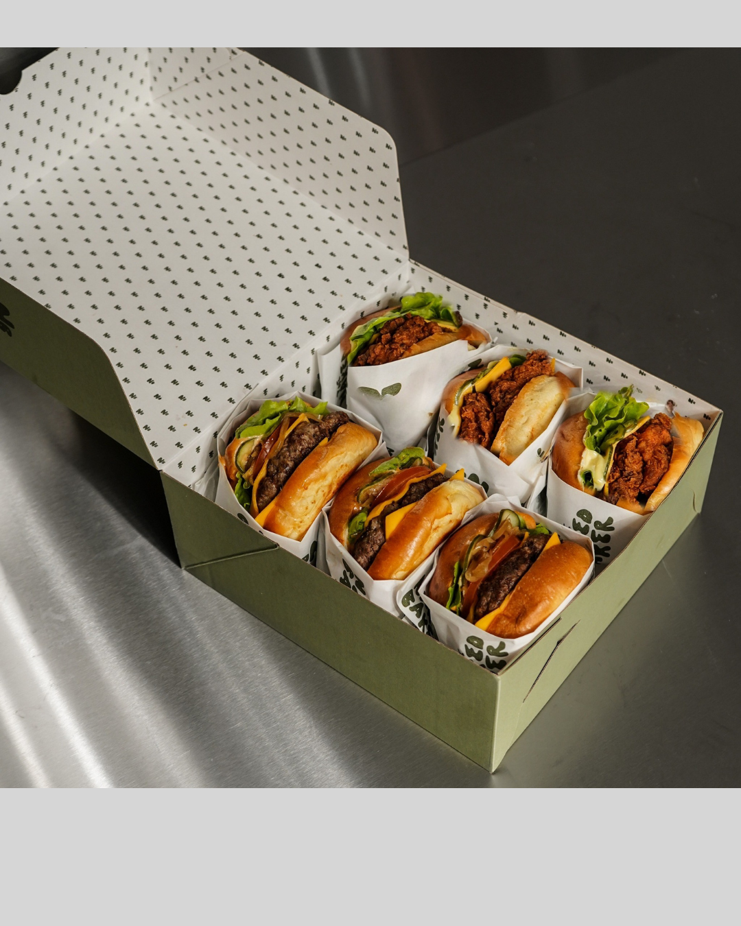 SELECT YOUR OWN BURGERS