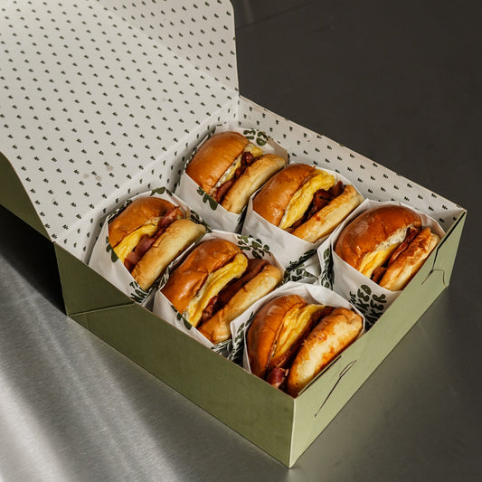 BACON & EGG ROLL BOX